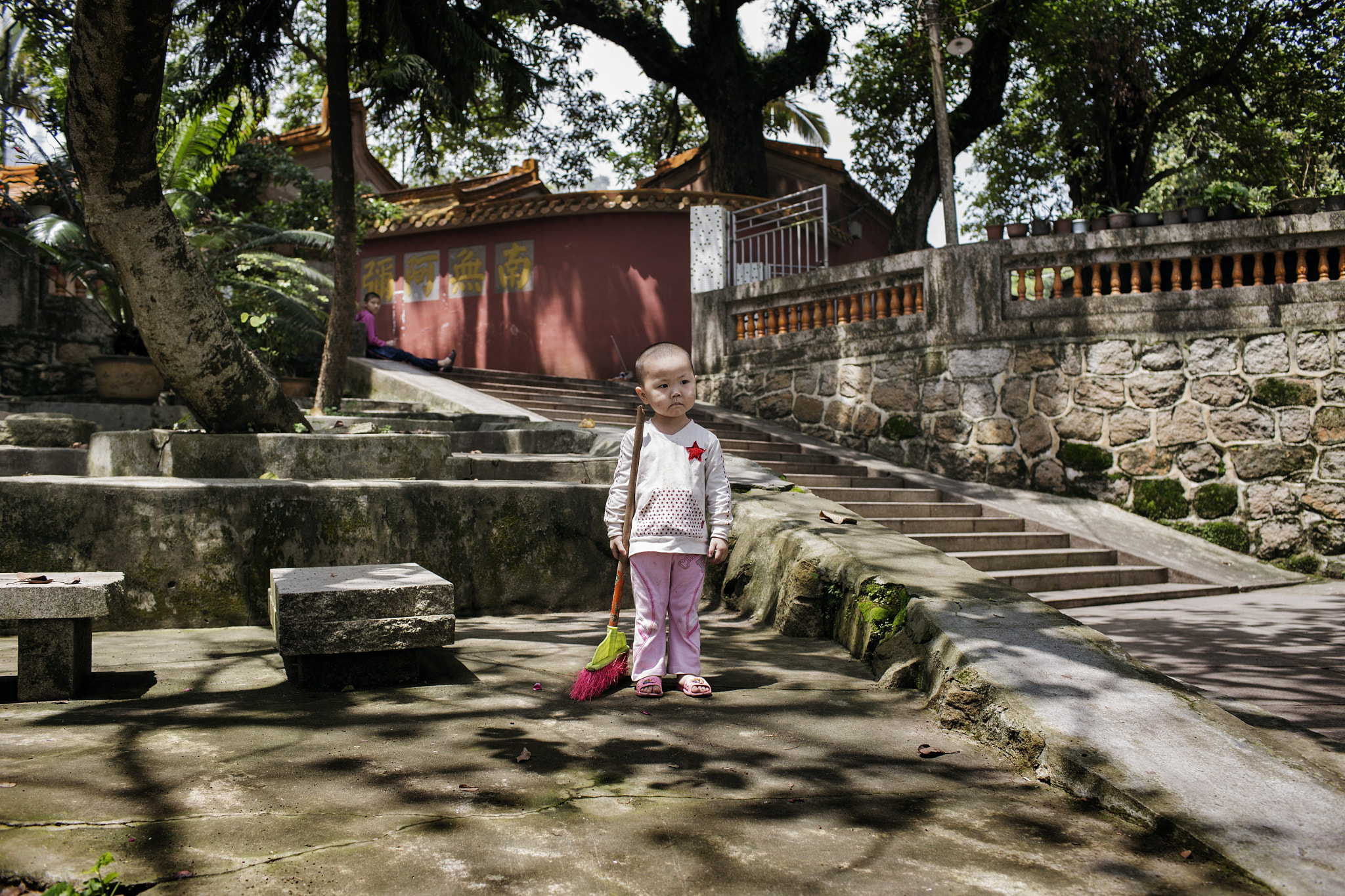 The Orphans in temples