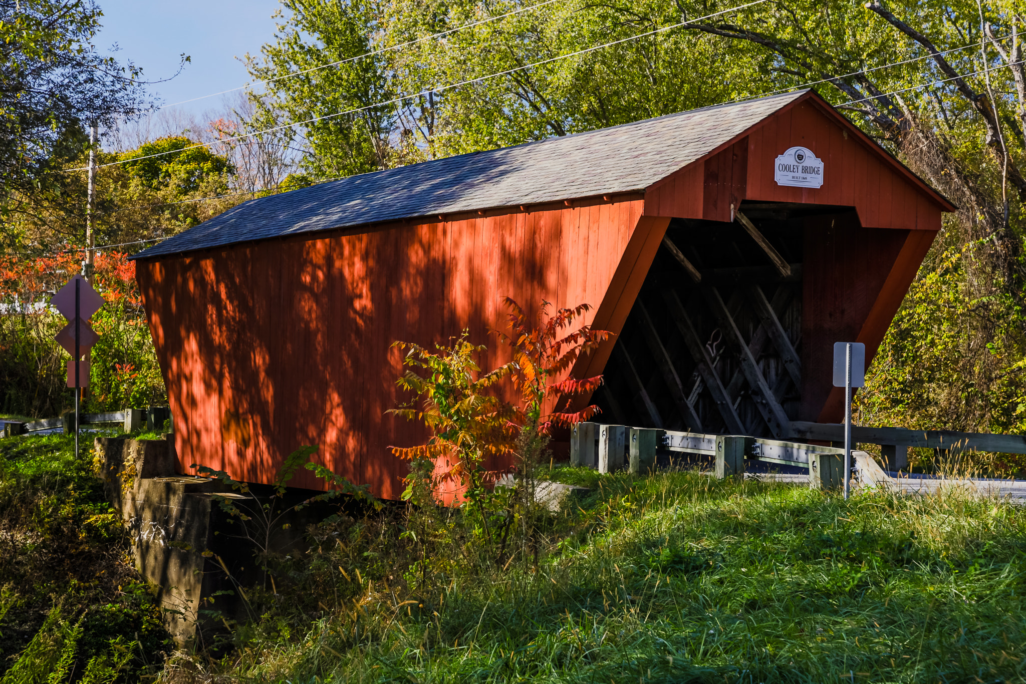 VT-PITTSFORD-COOLEY COVERED BRIDGE