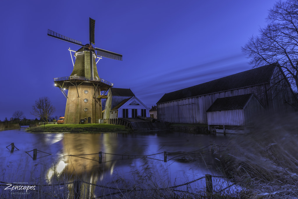 Typical Dutch - Windmill "De Zwaluw" in Burdaard by Erik Spoelstra on 500px.com