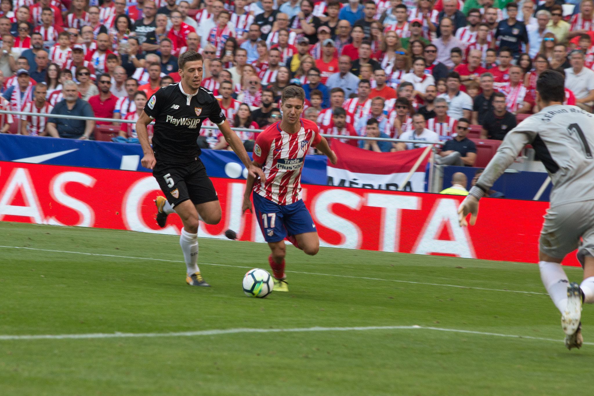 Jorge Gonzalez At Madrid Sevilla