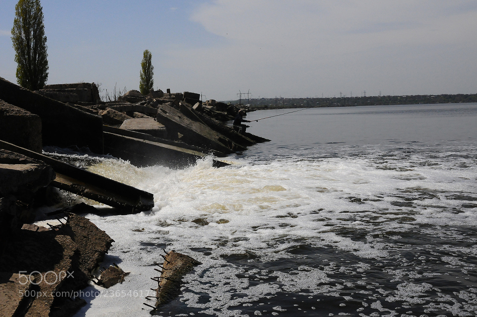Nikon D300S sample photo. Dirty water is pumped photography