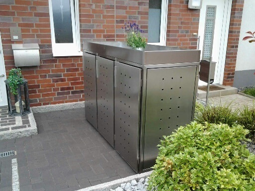 MÜLLTONNENBOX FLORA