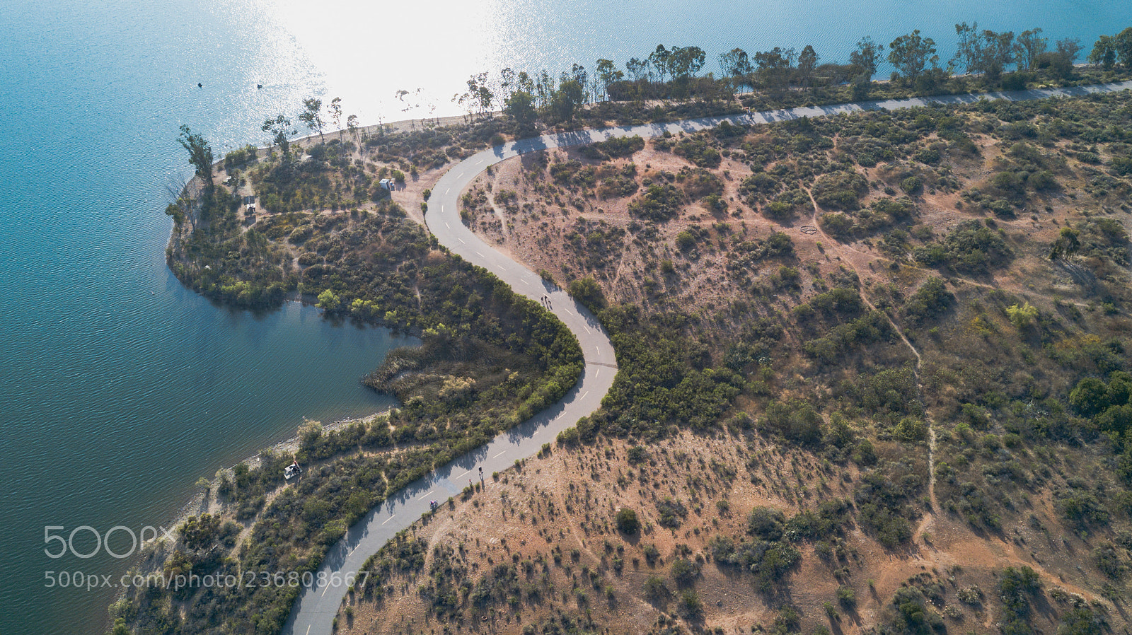 DJI FC220 sample photo. Twist road photography