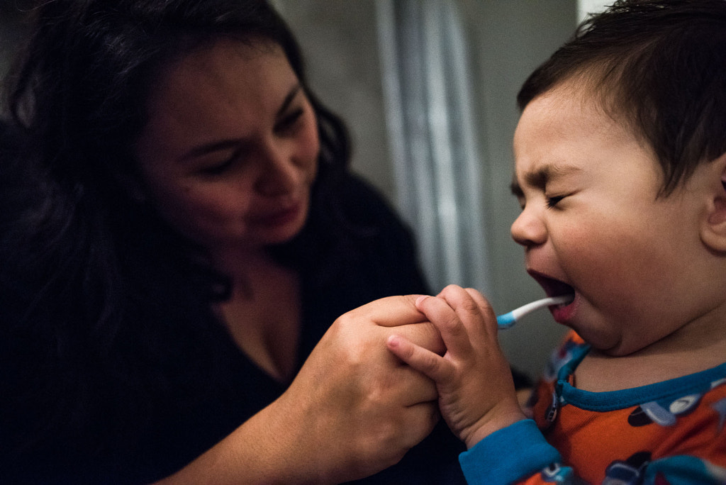 teeth brushing by Viara Mileva on 500px.com