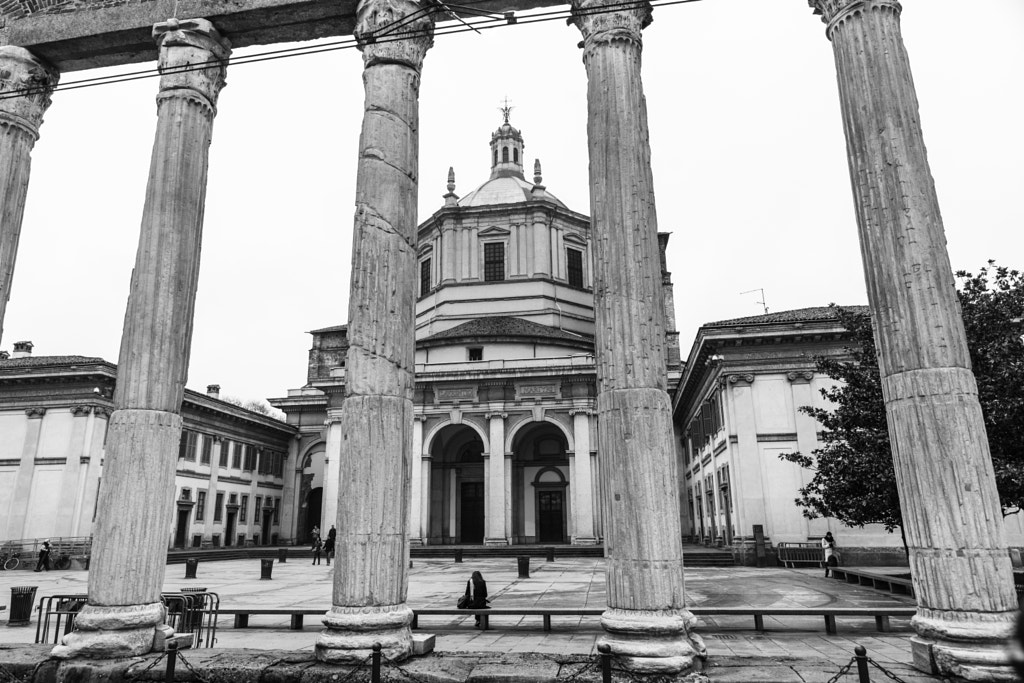 Basilica di San Lorenzo, Milan by Dan Persa on 500px.com