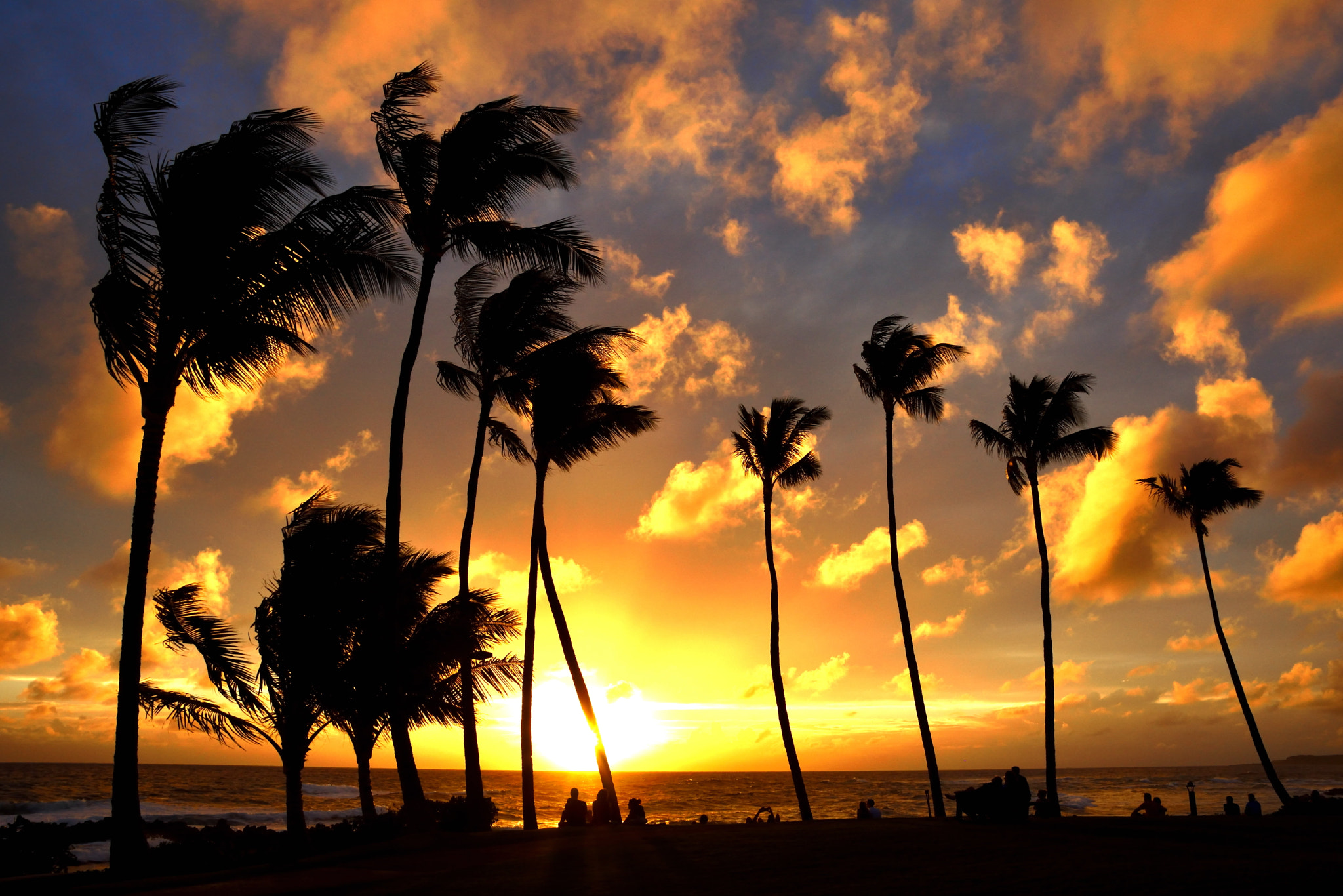 Sigma 17-50mm F2.8 EX DC OS HSM sample photo. Sunset in kauai photography