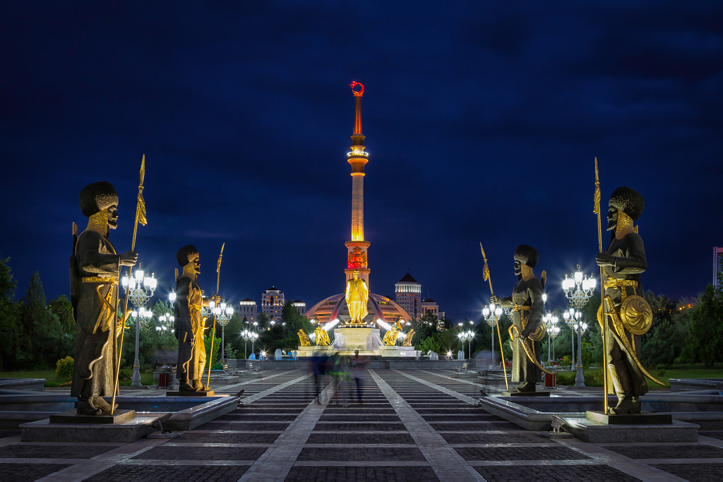 Independence Park, Ashgabat by Jakub  Buza on 500px.com