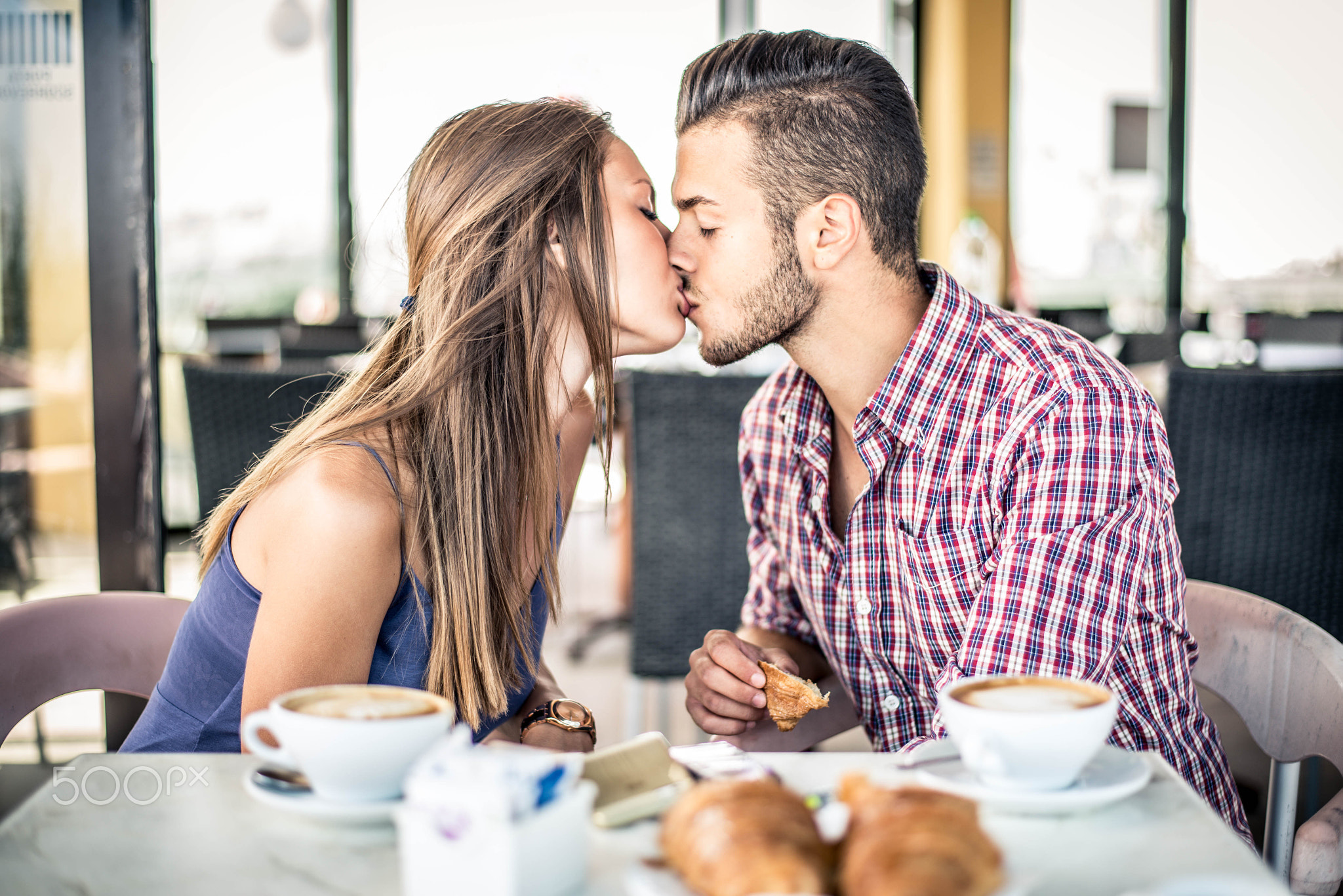 Couple in a bar