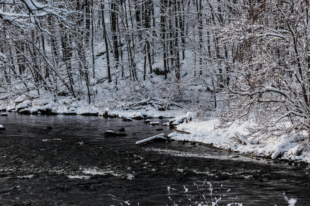 Winter River by Mark Becwar on 500px.com