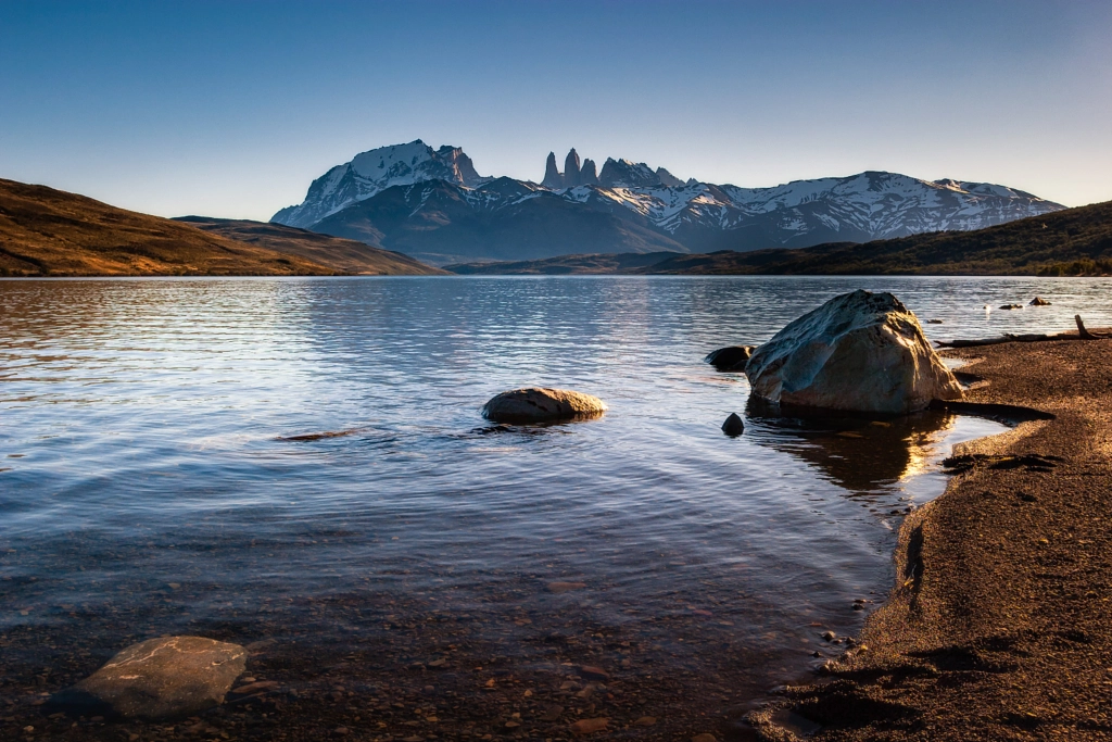 Torres del Paine from Laguna Azul by Marcelo Plaza on 500px.com