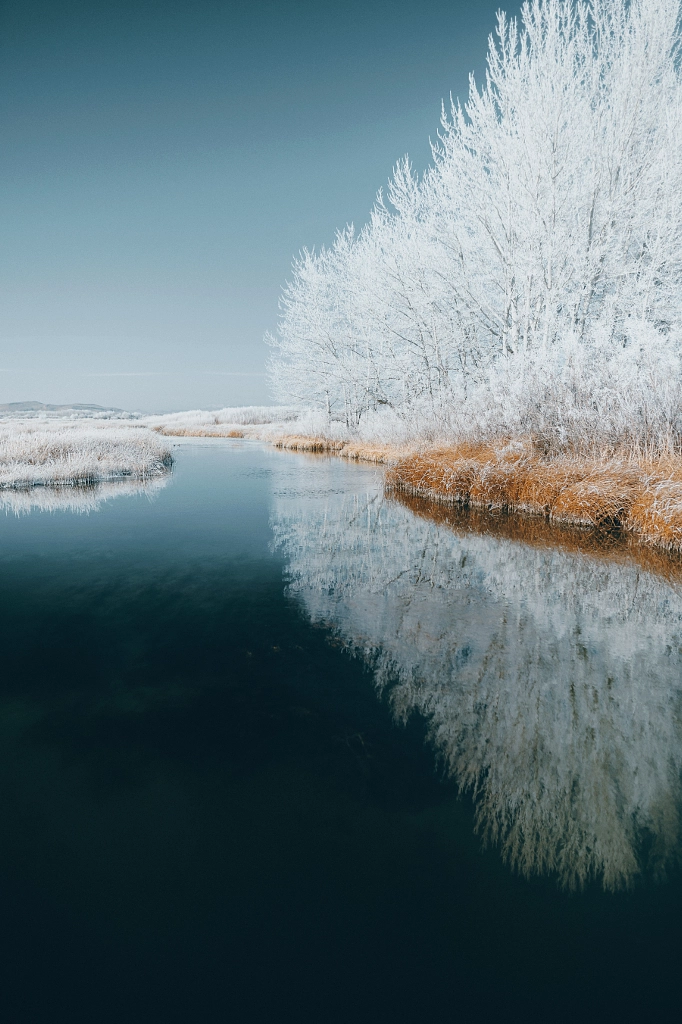 silver creek winter by Sam Brockway on 500px.com