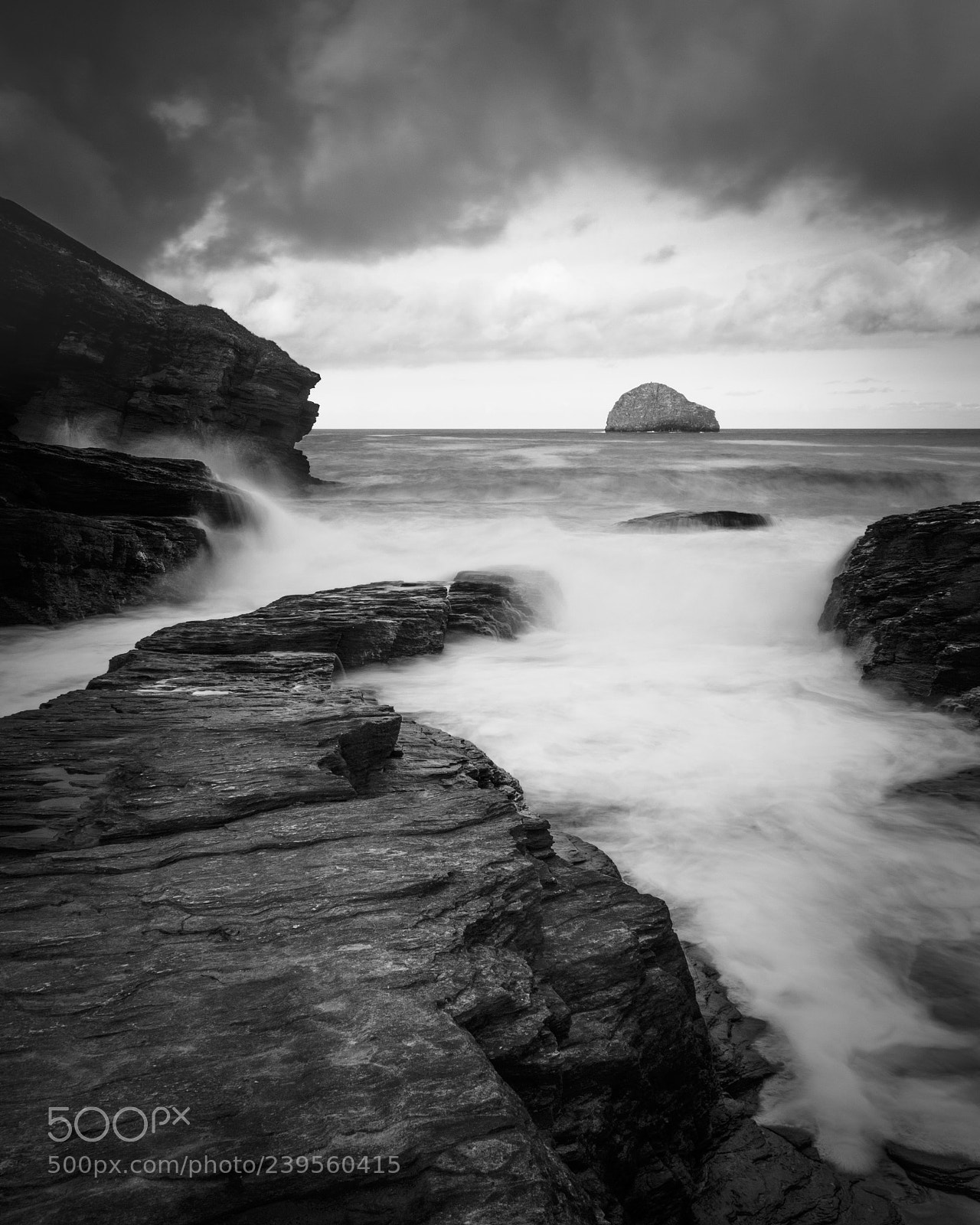 Canon EOS 7D Mark II sample photo. Trebarwith strand photography