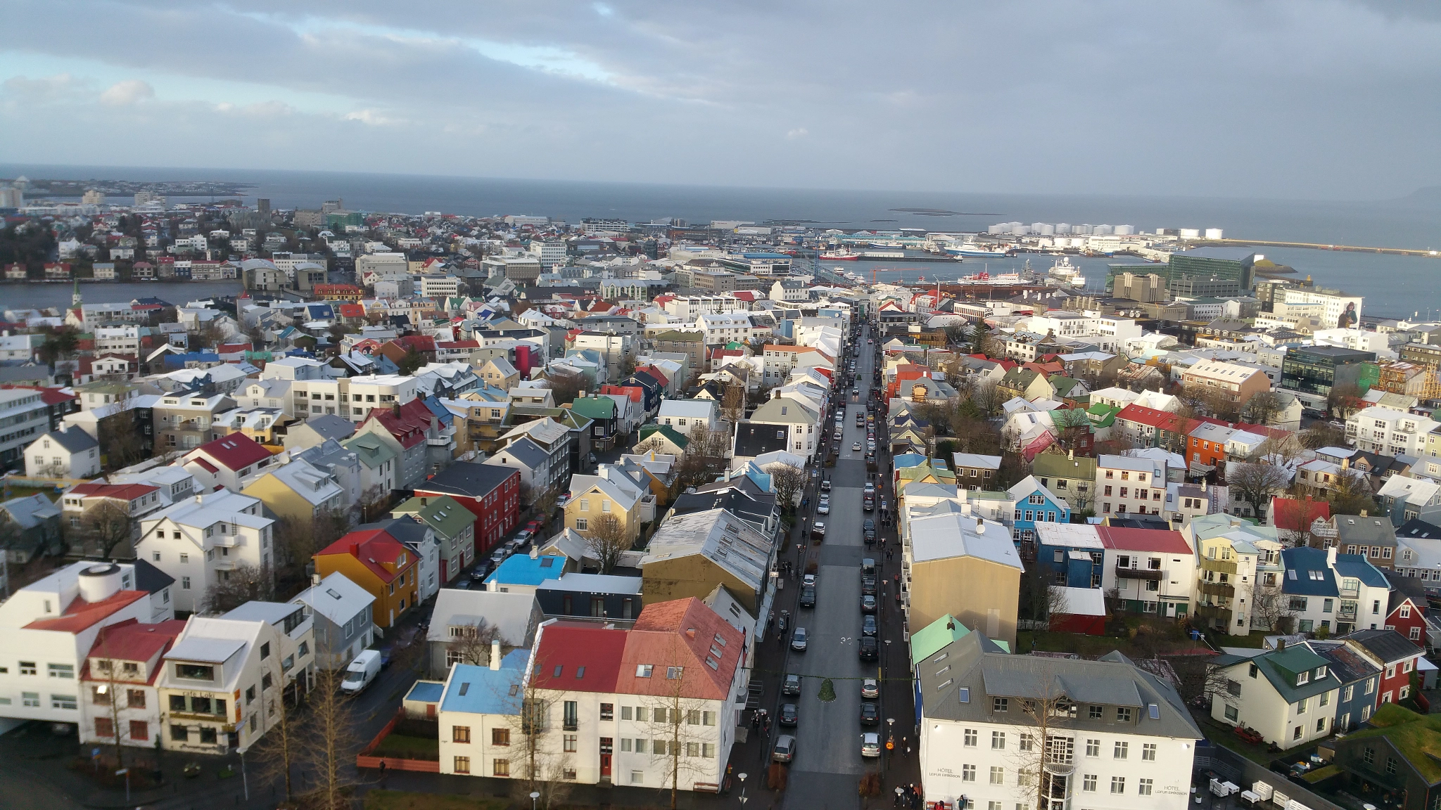 Reykjavik from Hallgrimskirkja