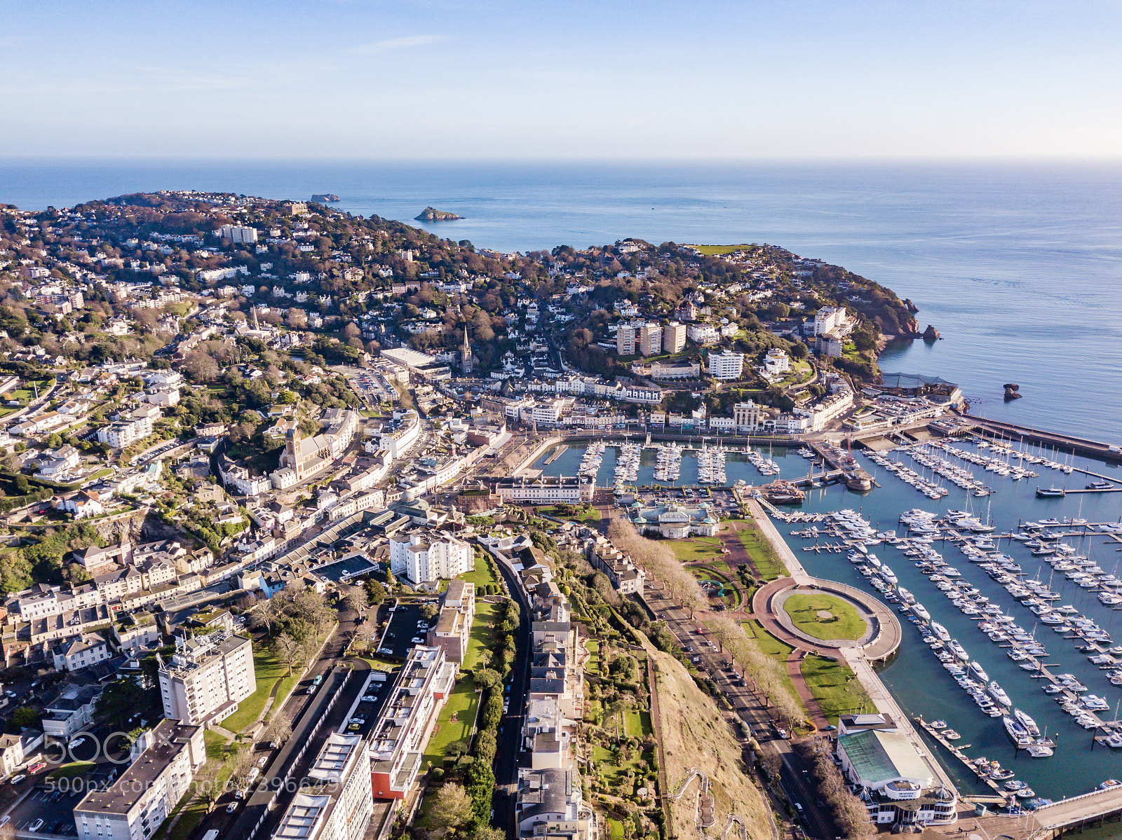 DJI FC220 sample photo. Aerial marina photography