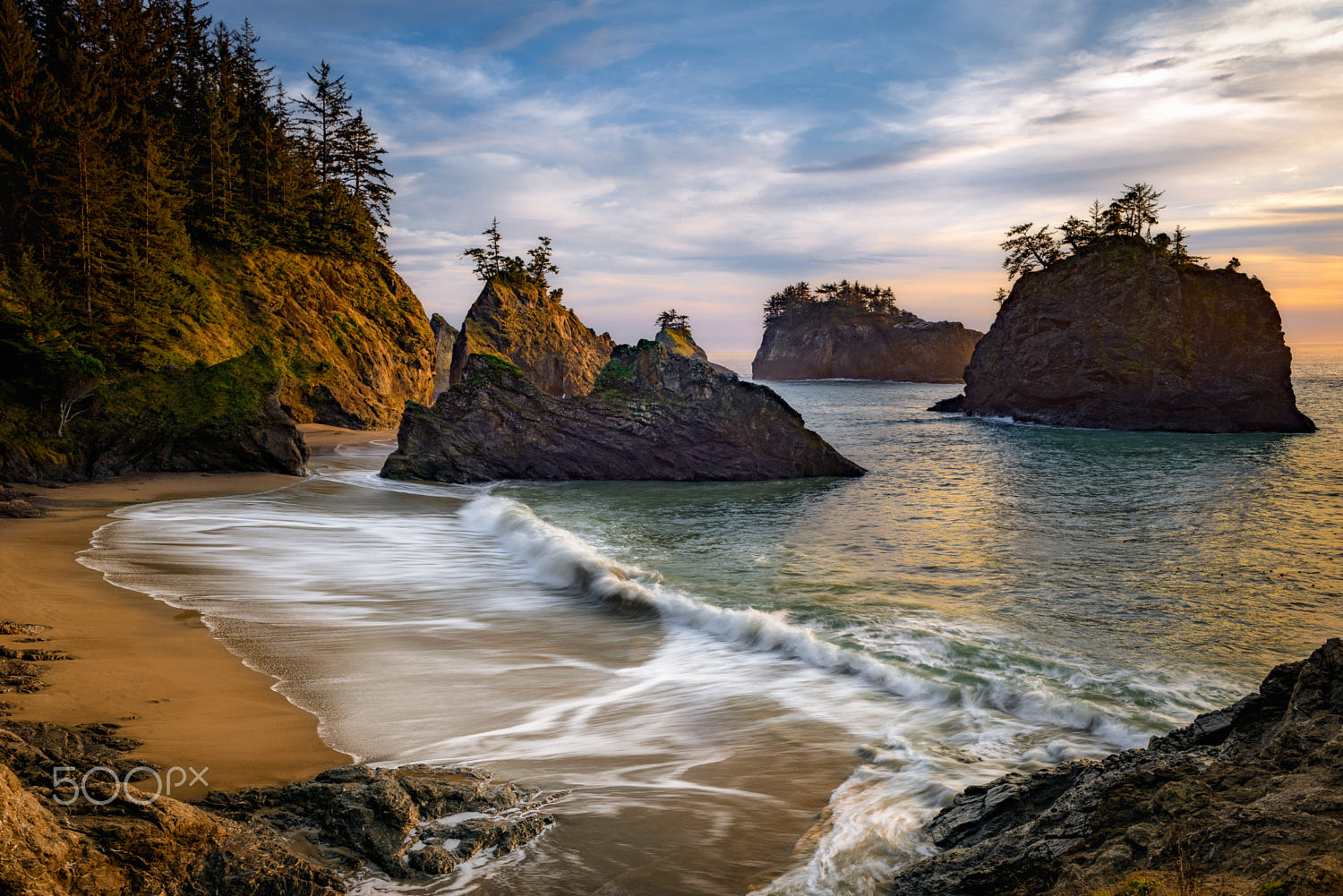 Secret Beach, Oregon Coast by Scott Rubey / 500px