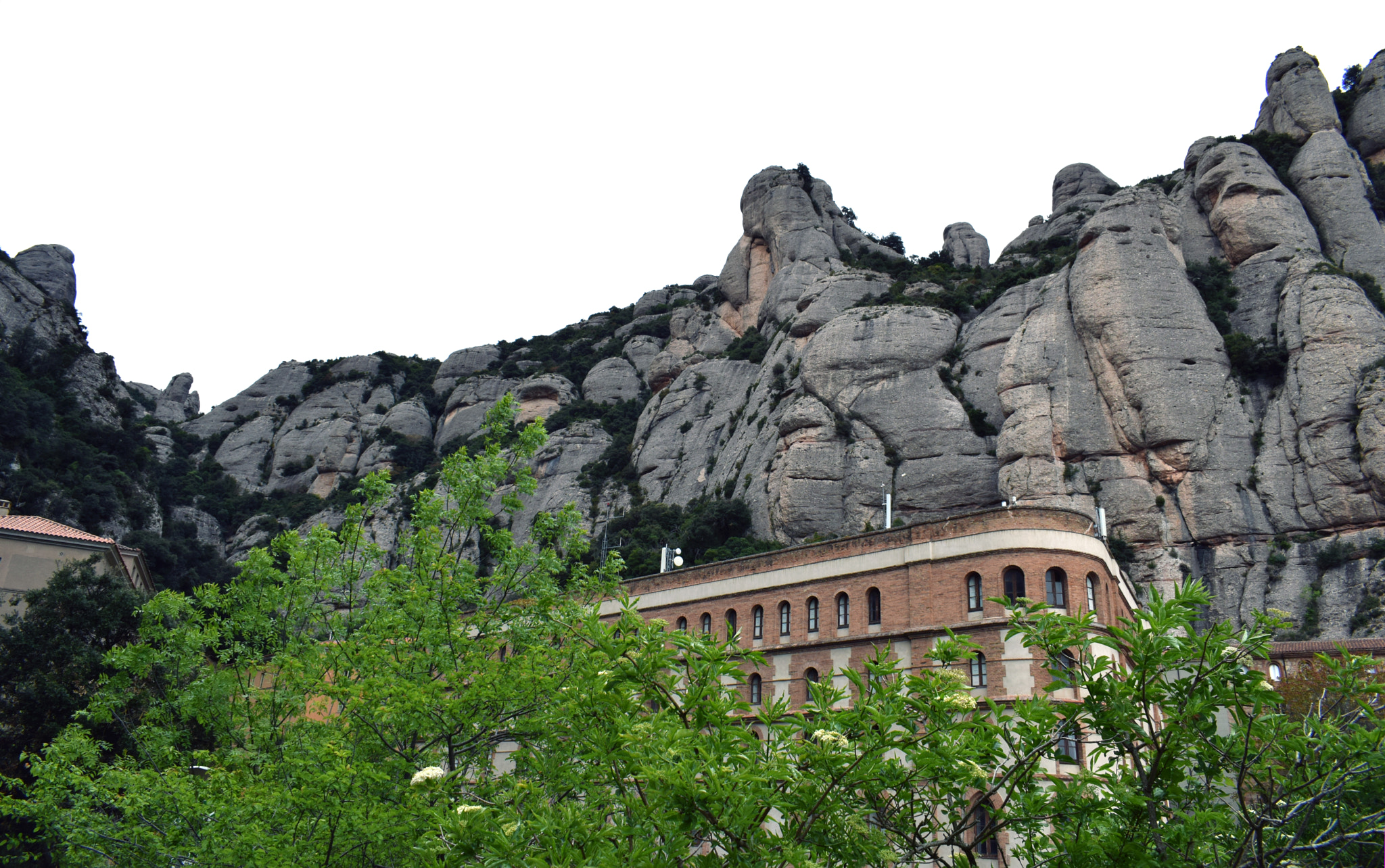 Montserrar's Monastery in province of Barcelona