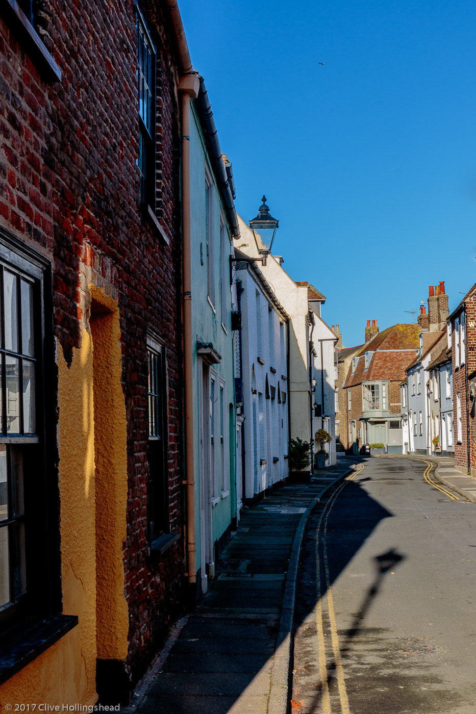 Shadows in the lane