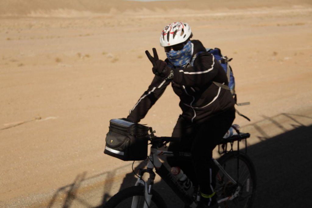 Cycling IN Desert