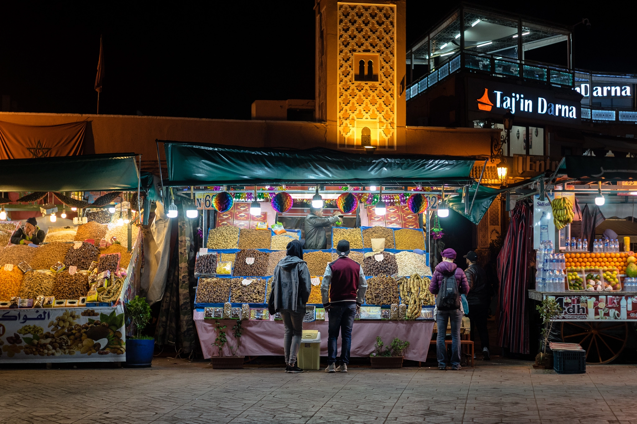Fruit Stand in Jemaa el-Fnaa