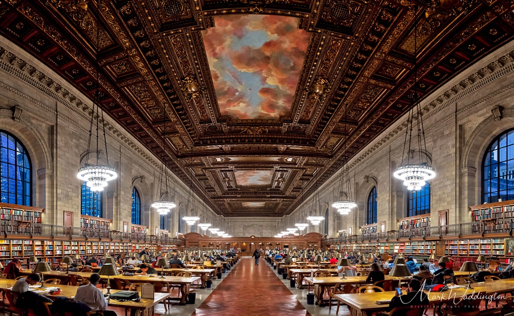 NYC Library Rose Reading Room by Mark Waddington on 500px.com