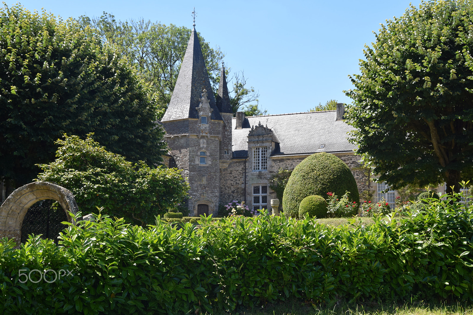 Nikon D5300 sample photo. Château photography