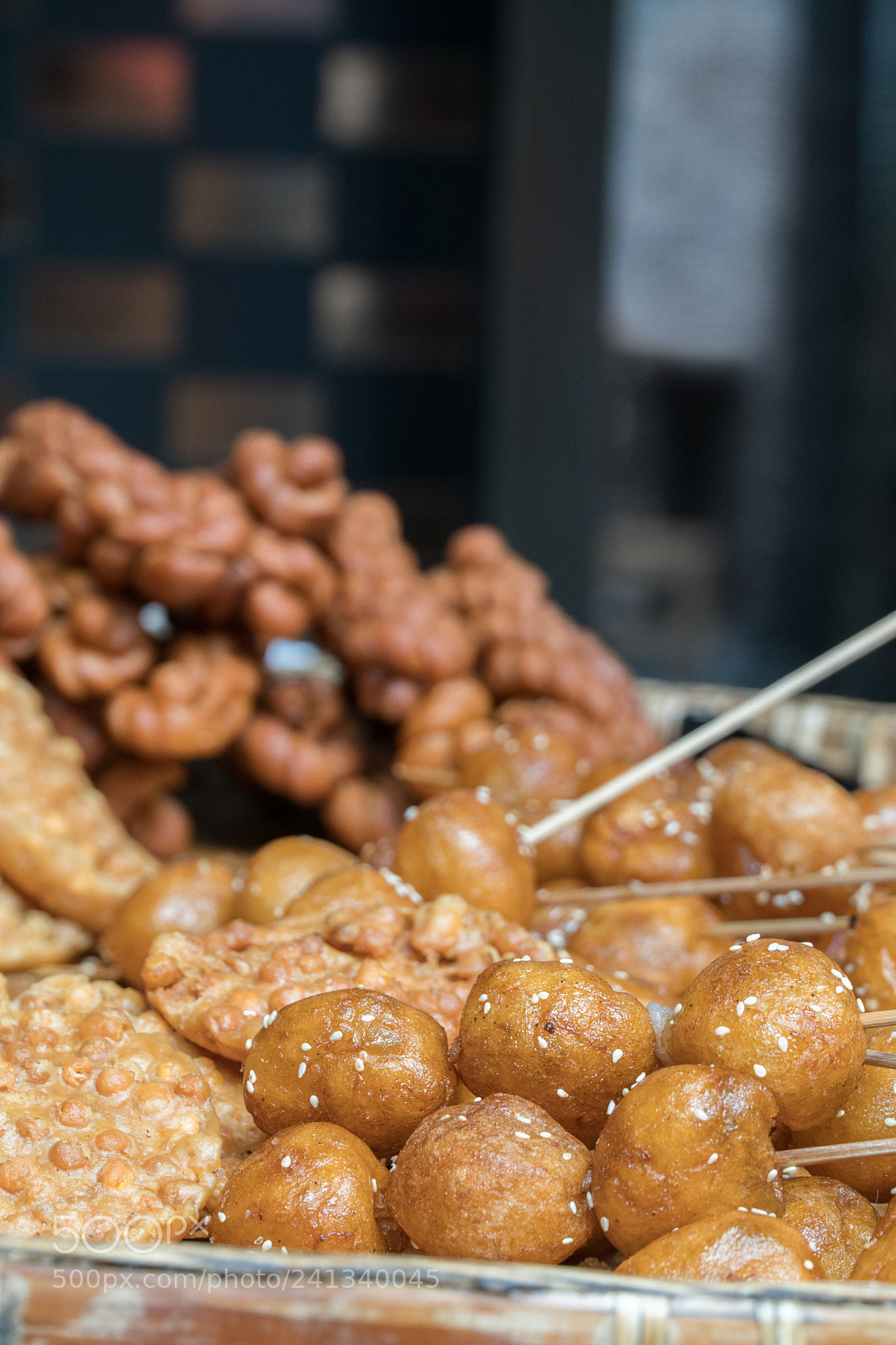 Sony a6300 sample photo. Street food - baked photography