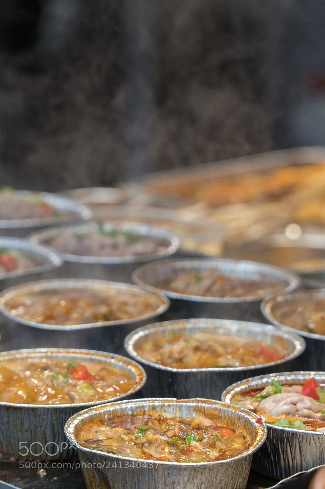 Sony a6300 sample photo. Chinese street food stewed photography