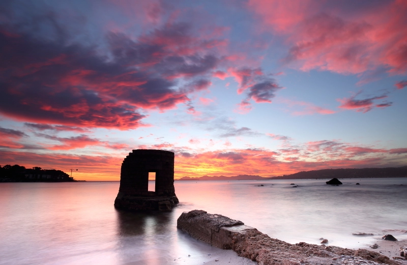 Canon EF 16-35mm F4L IS USM sample photo. Crépuscule flamboyant photography