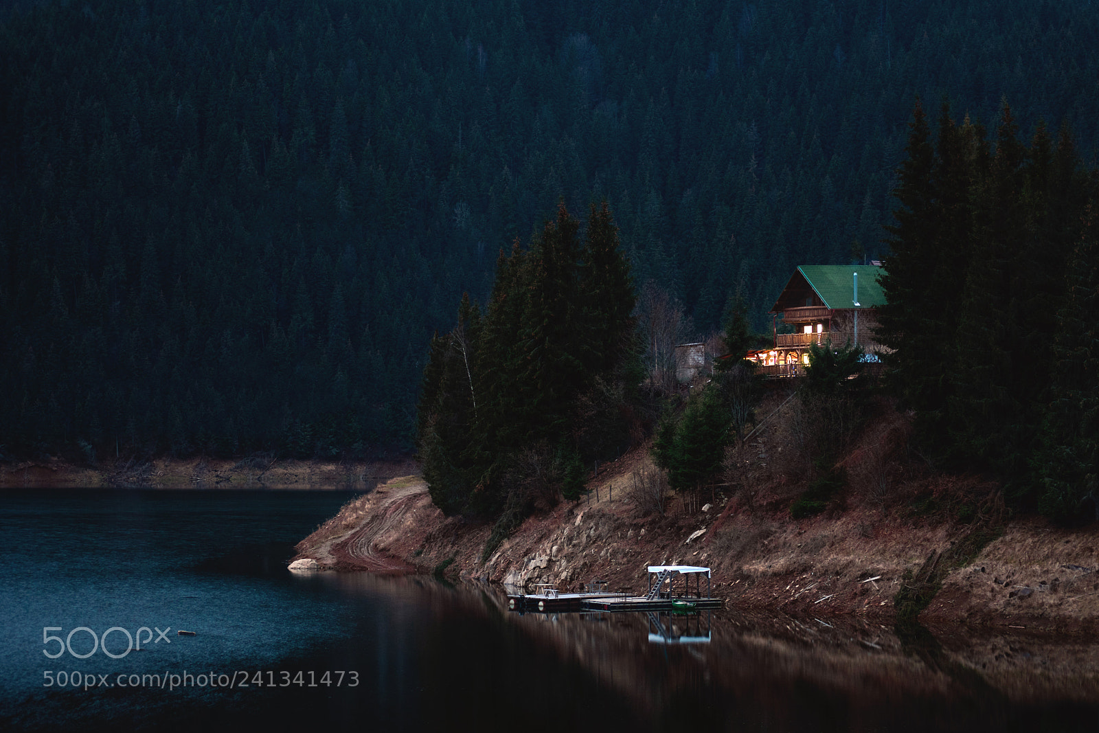 Nikon D3400 sample photo. House by the lake photography