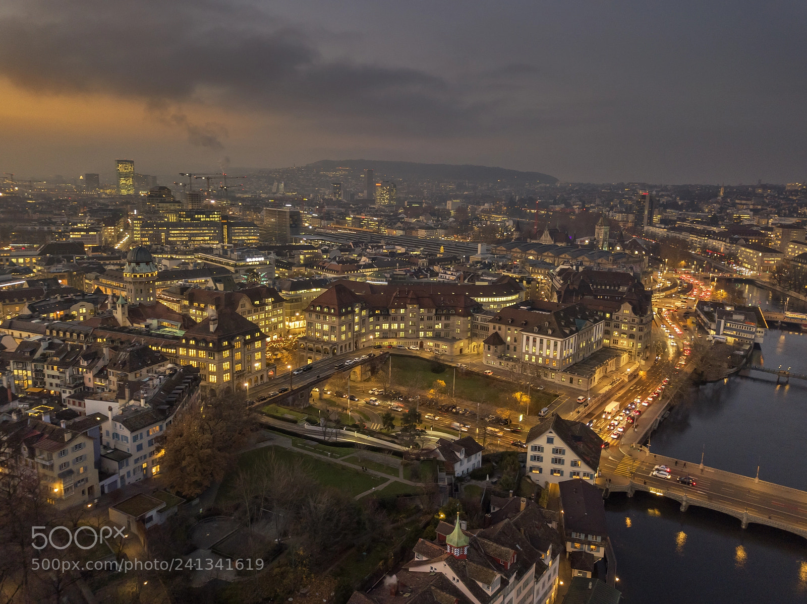 DJI FC220 sample photo. Urania zurich photography