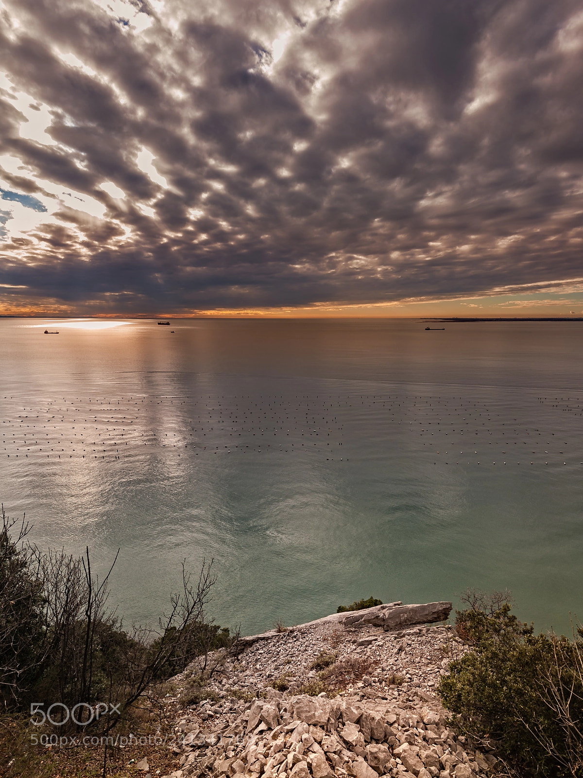Nikon D700 sample photo. Sunset seascape photography
