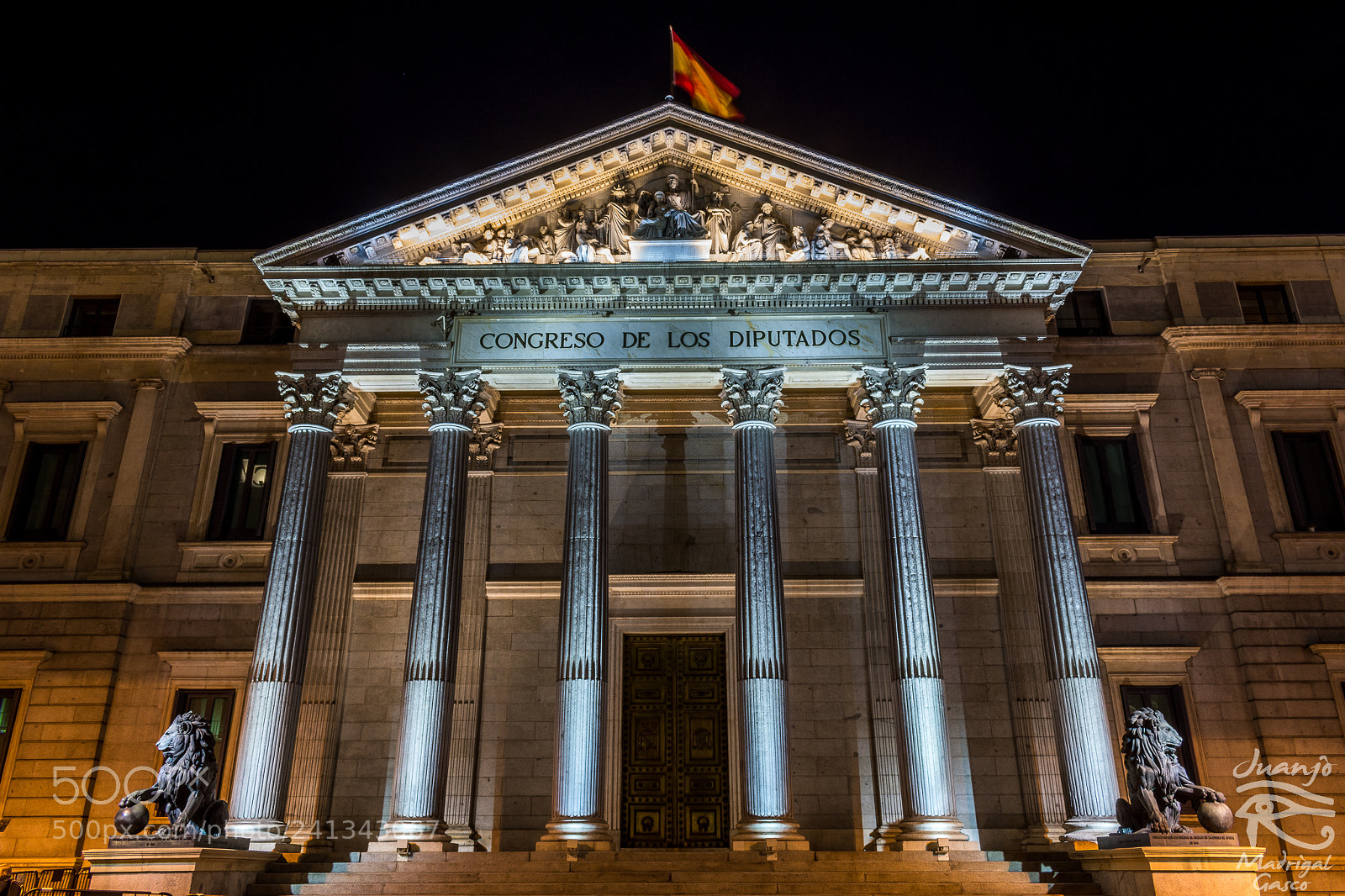 Nikon D7200 sample photo. Spanish congress of deputies photography