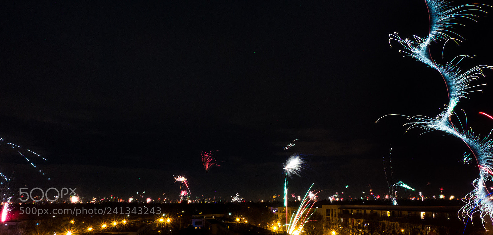 Sony Cyber-shot DSC-RX100 IV sample photo. Firework above berlin photography
