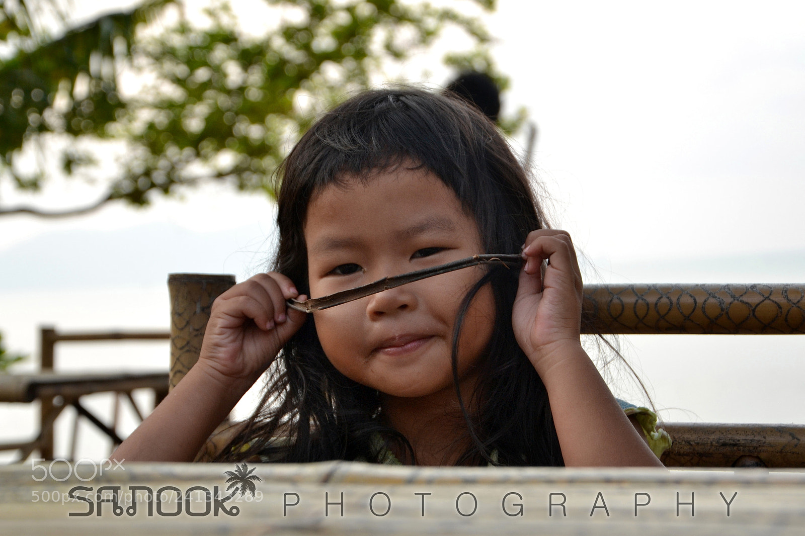 Nikon D3100 sample photo. Lao little girl photography