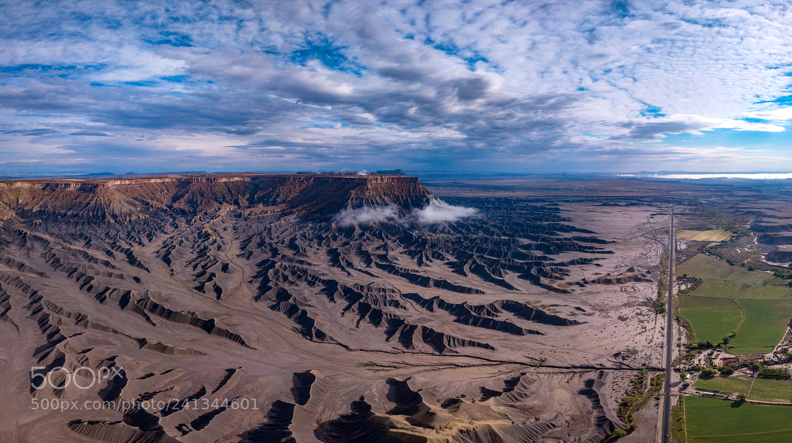 DJI FC220 sample photo. Caineville mesa photography