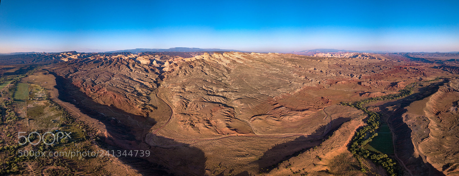 DJI FC220 sample photo. Capitol reef overview photography