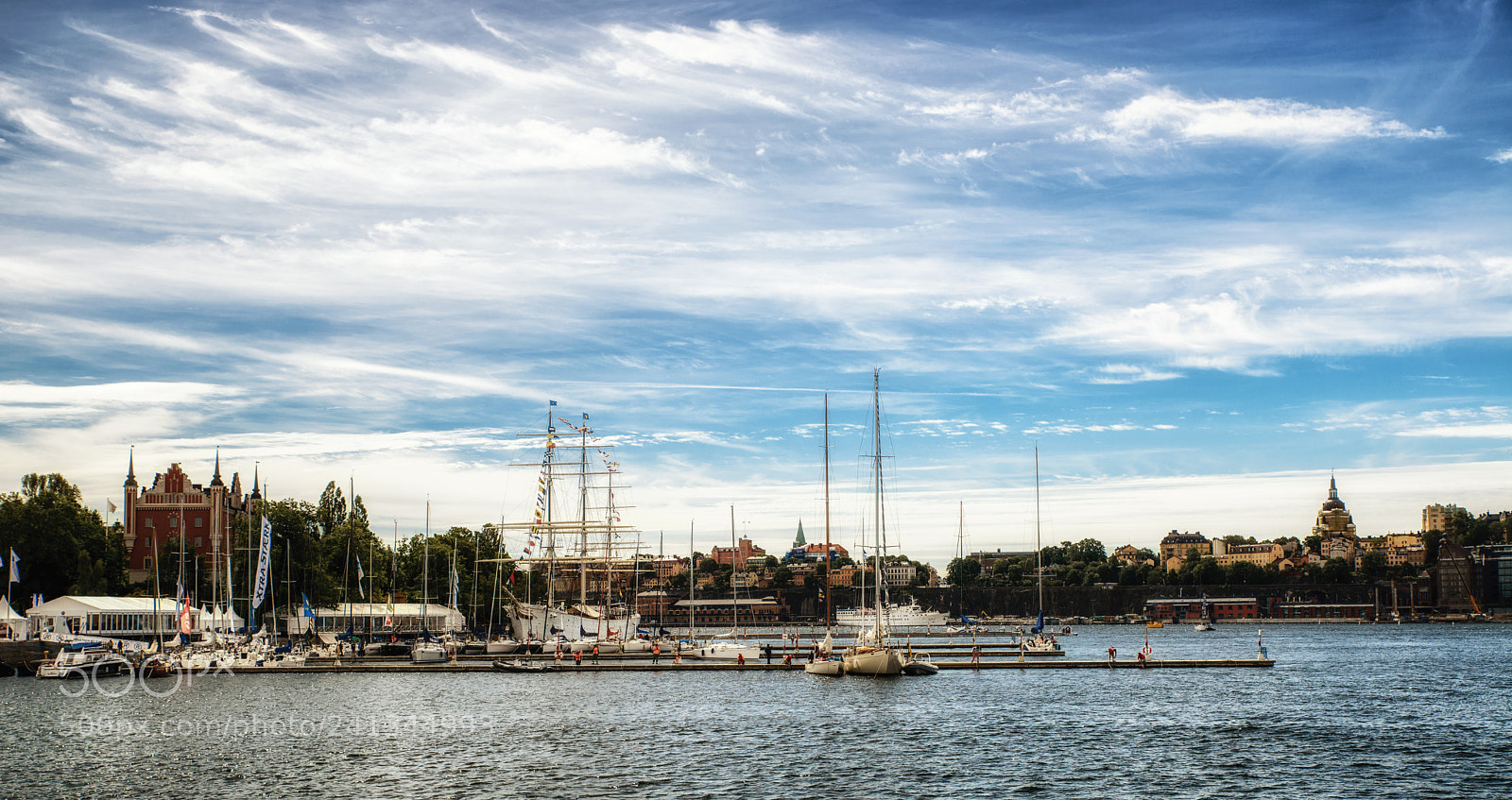 Nikon D800 sample photo. Stockholm harbor photography