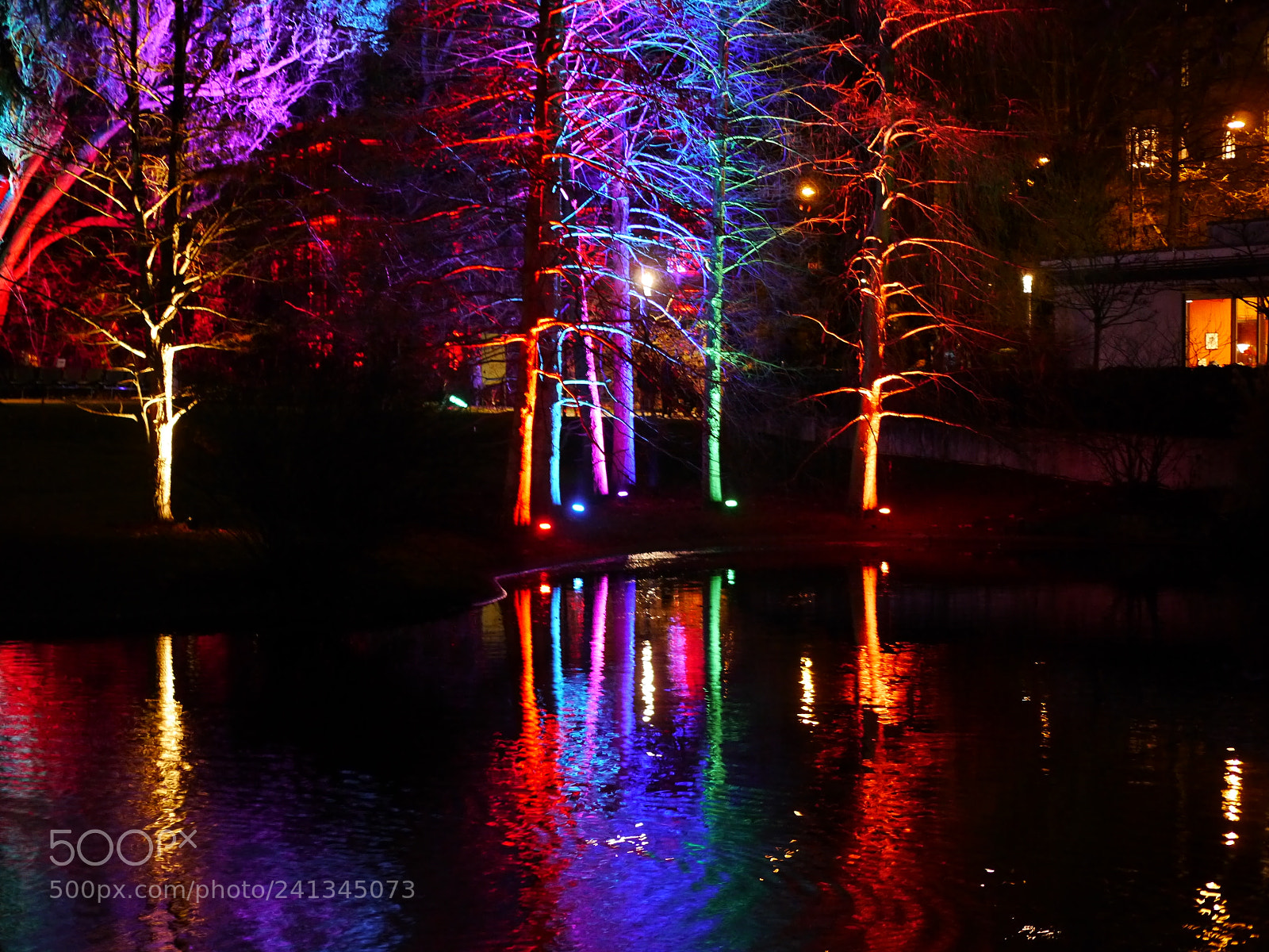 Panasonic Lumix DMC-G5 sample photo. Colorful night photography