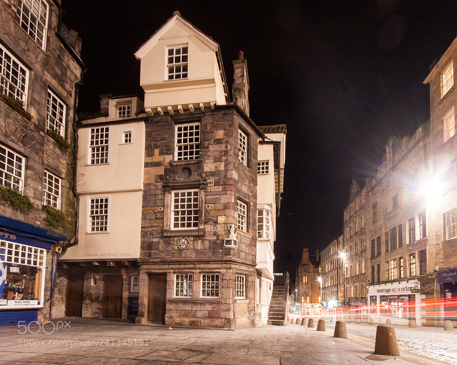 Nikon D50 sample photo. John knox house in photography