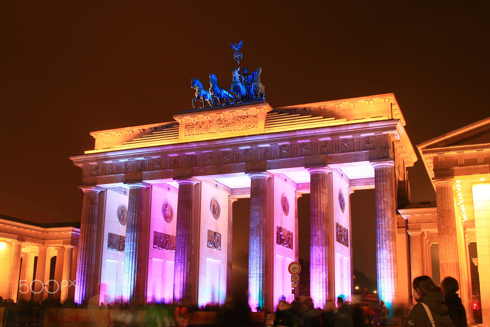 Canon EOS 400D (EOS Digital Rebel XTi / EOS Kiss Digital X) sample photo. Das brandenburger tor photography