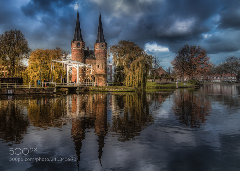 Nikon D5500 sample photo. Delft east gate photography