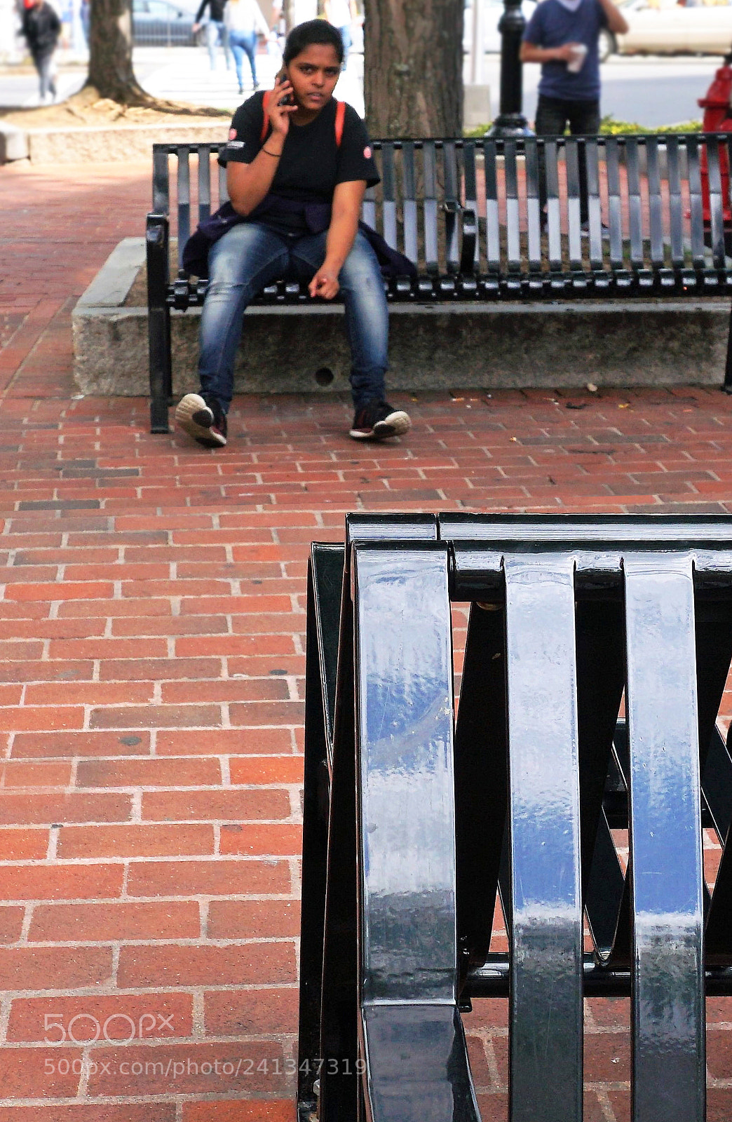 Sony a6500 sample photo. City benches photography