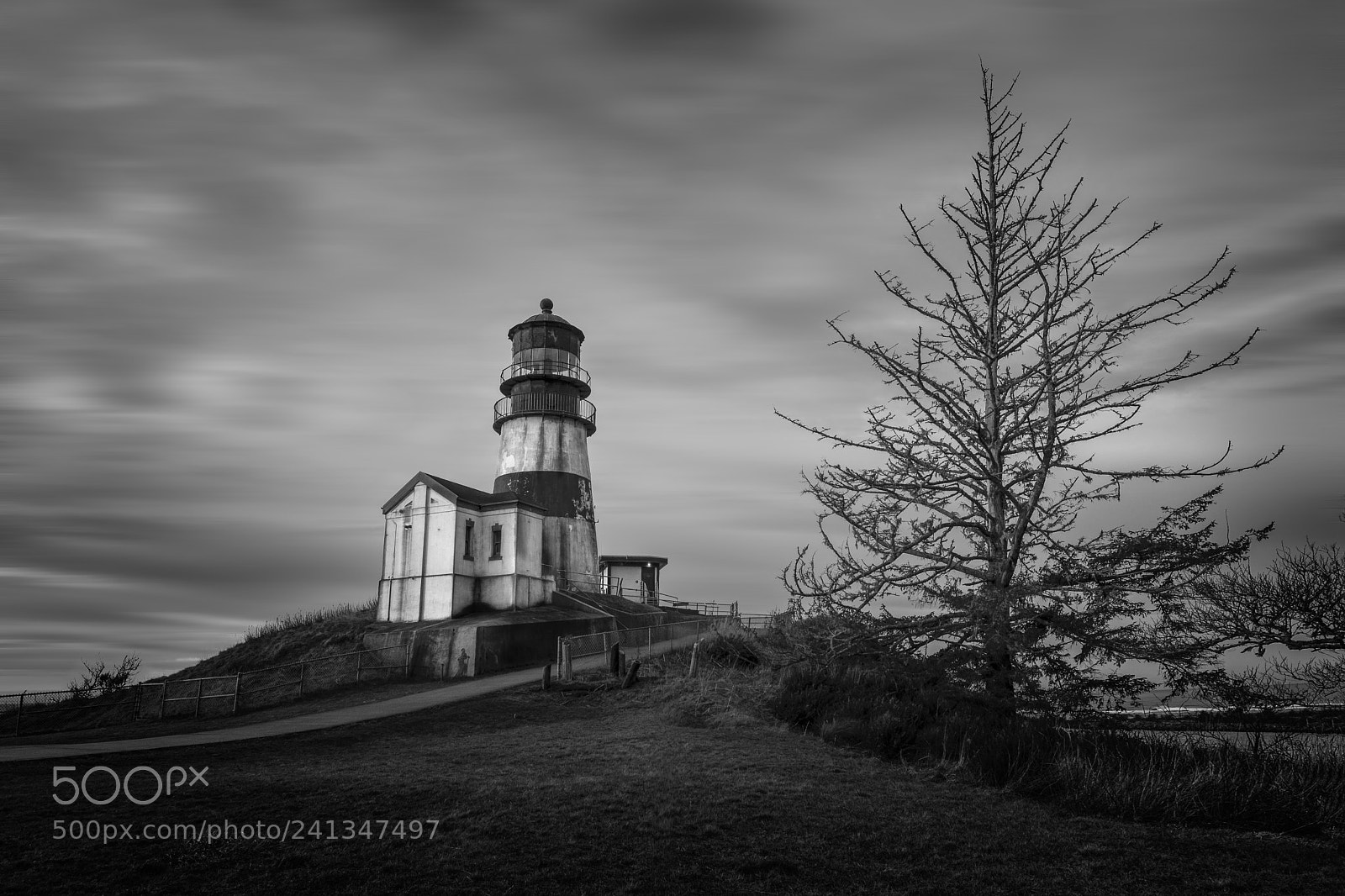 Sony ILCA-77M2 sample photo. Cape disappointment lighthouse photography