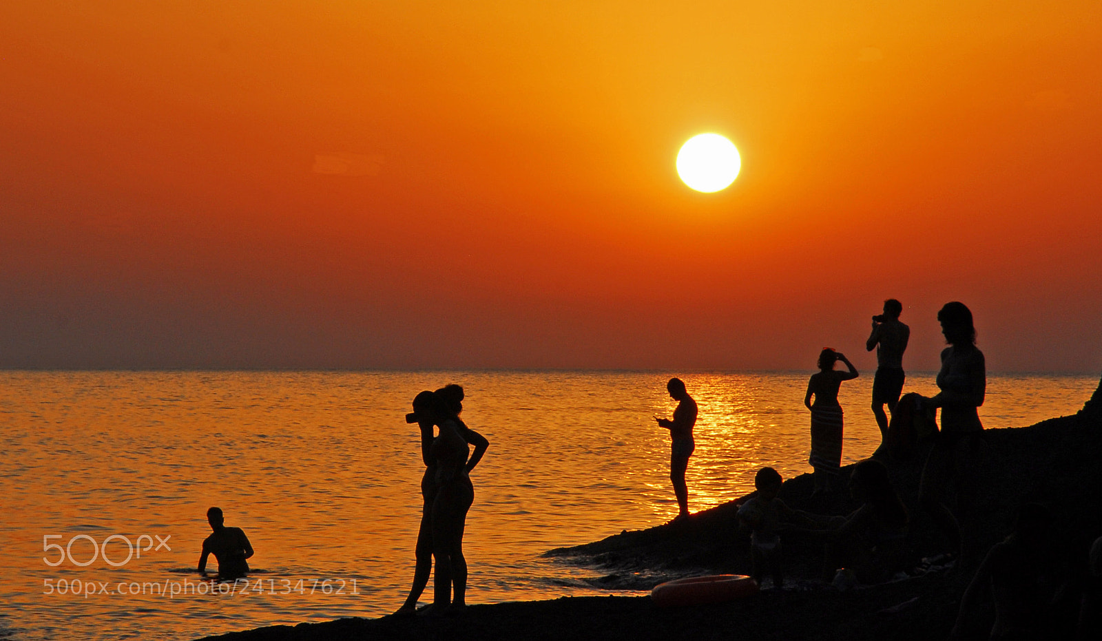 Nikon D200 sample photo. Sunset at pollara ii photography
