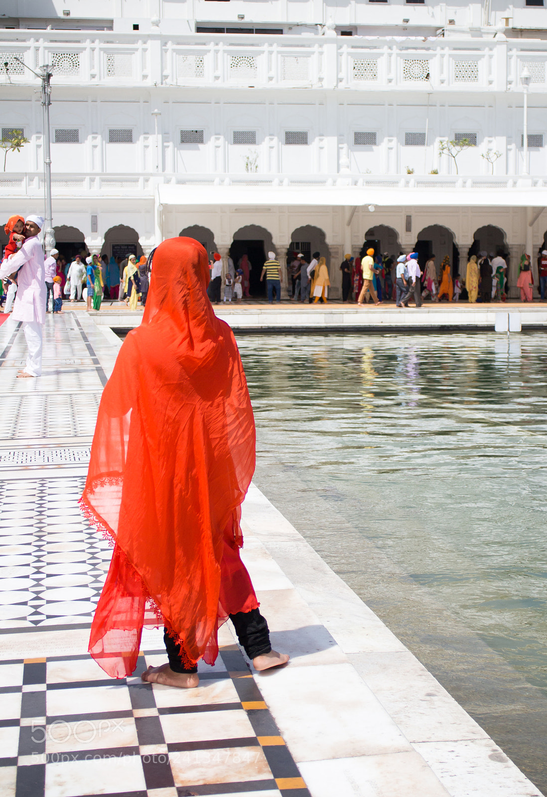 Canon EOS M sample photo. Sacred pool photography