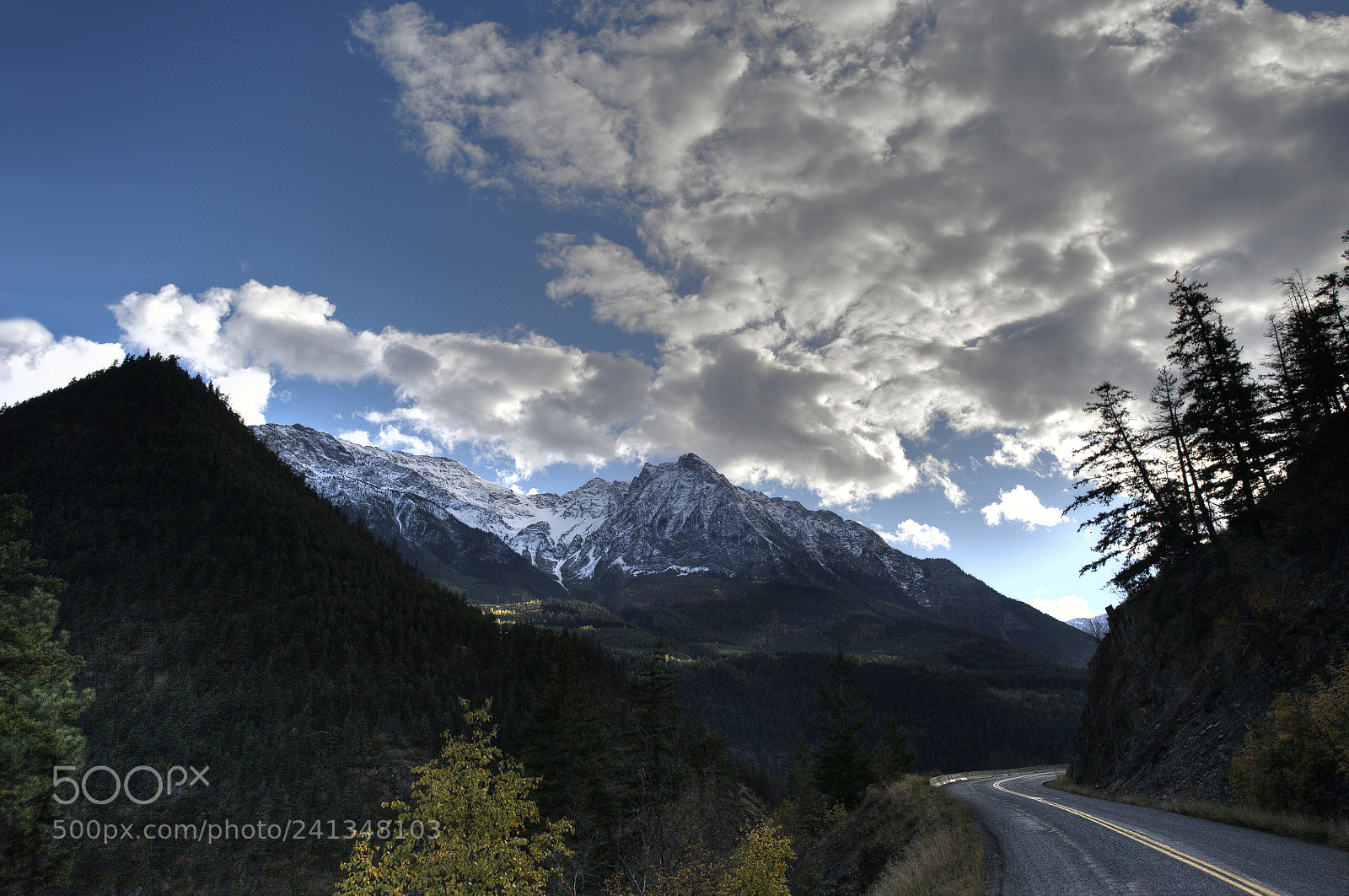 Nikon D700 sample photo. Road into the mountains photography