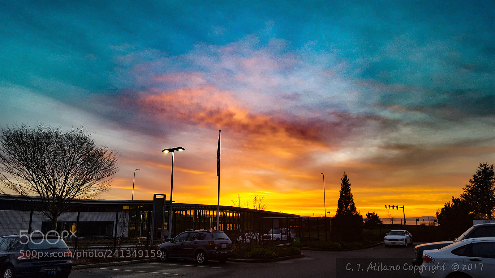 Samsung GALAXY S6 edge sample photo. Peace arch sunset photography