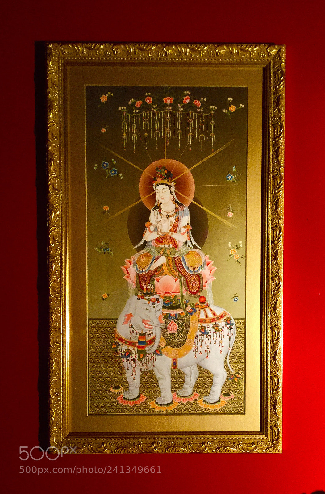 Apple iPad Air 2 sample photo. Nepalese painting in chinese photography