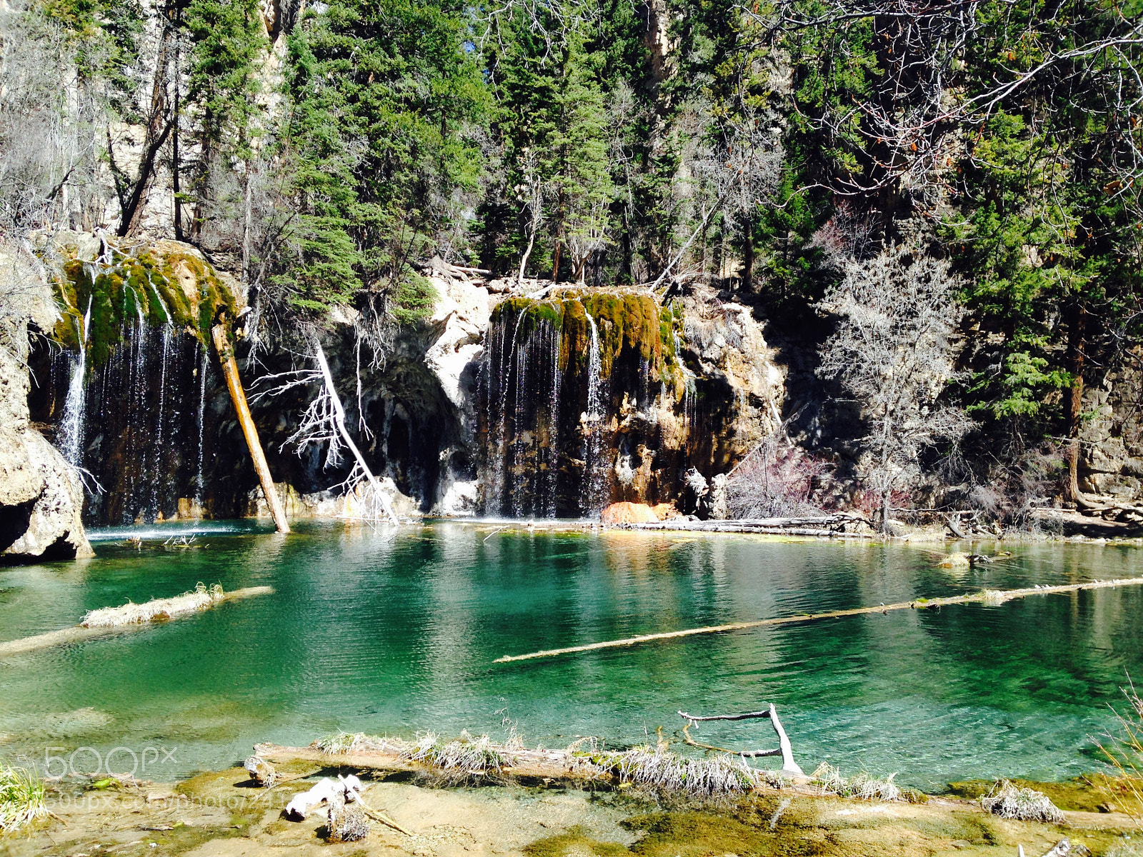 Apple iPhone 5c sample photo. Hanging lake  glenwood colorado photography