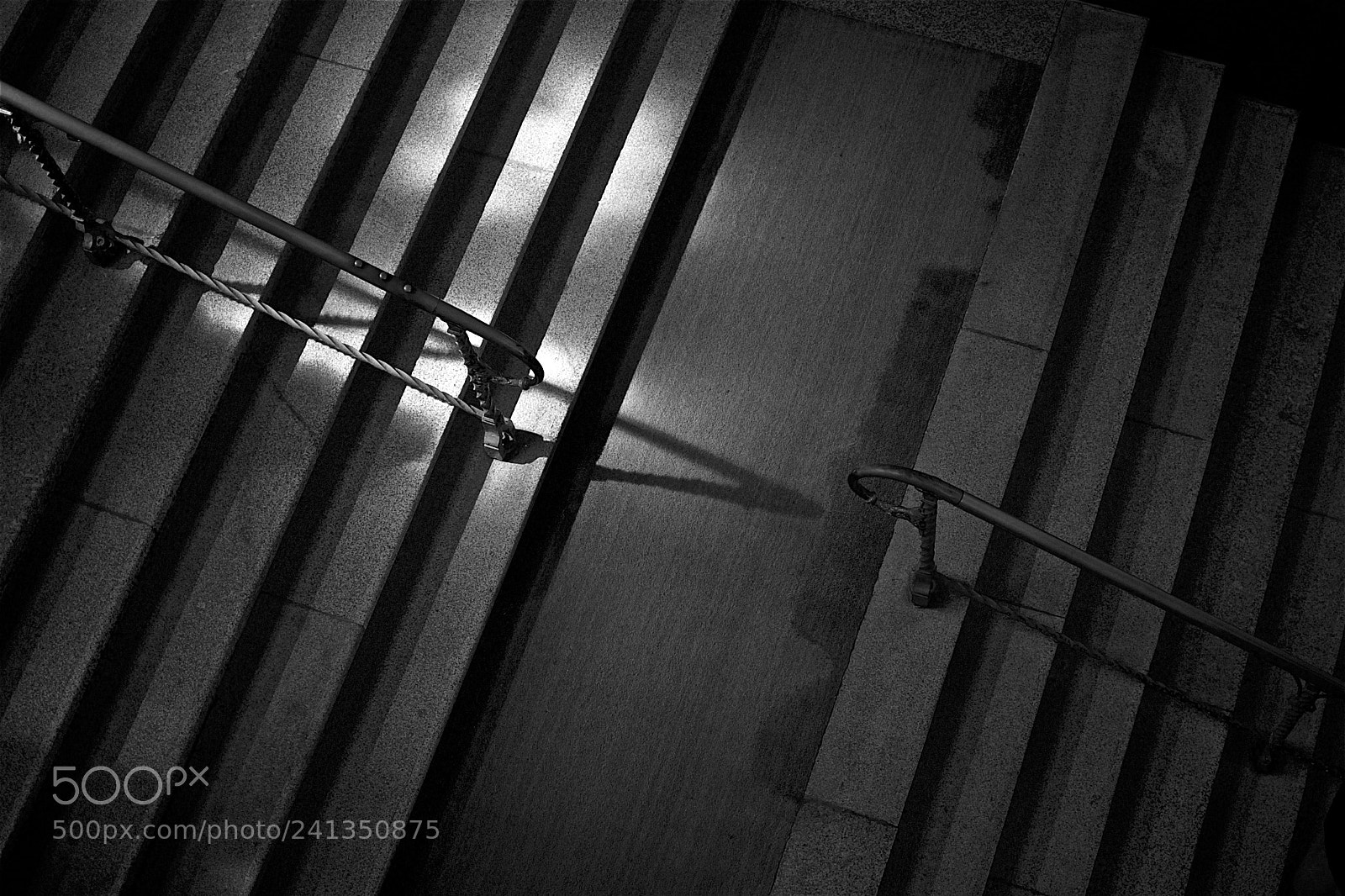 Nikon D500 sample photo. Stairs in shadows photography